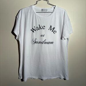 Wildfox Wake Me At Sundown Tee